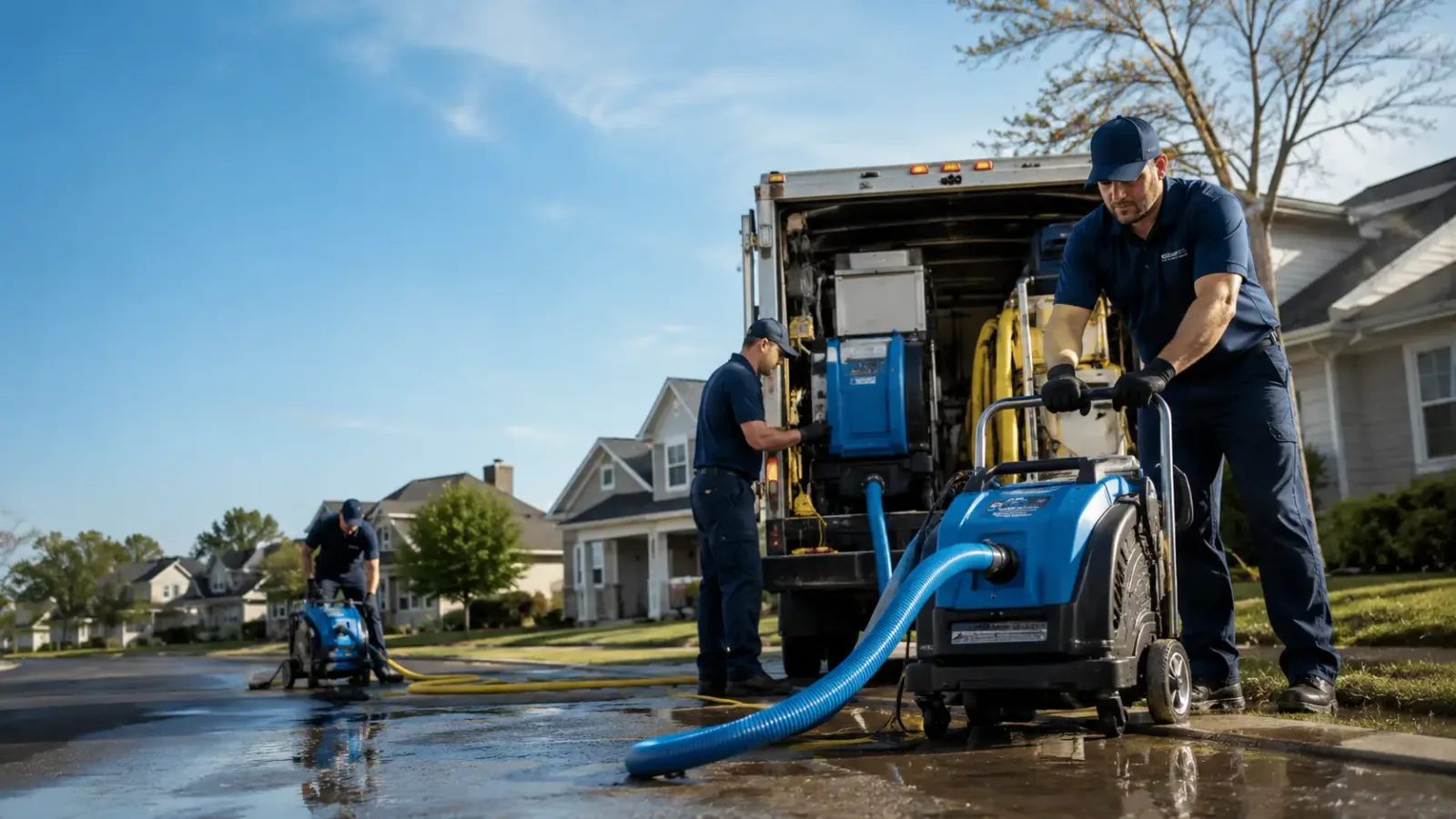 Flood Damage Cleanup in Unionville, MI